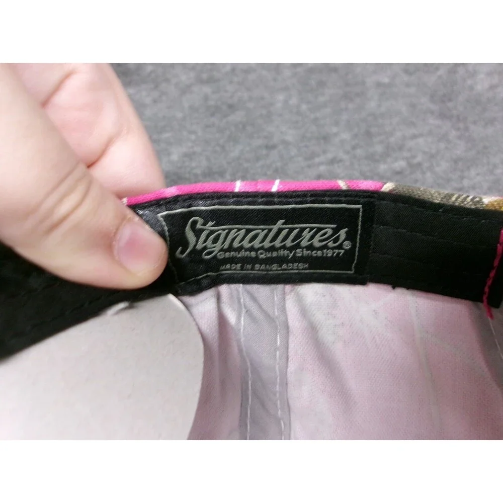 Realtree Hat Cap Strap Back Adjustable Women Pink Camo Outdoor Hunting Shooting